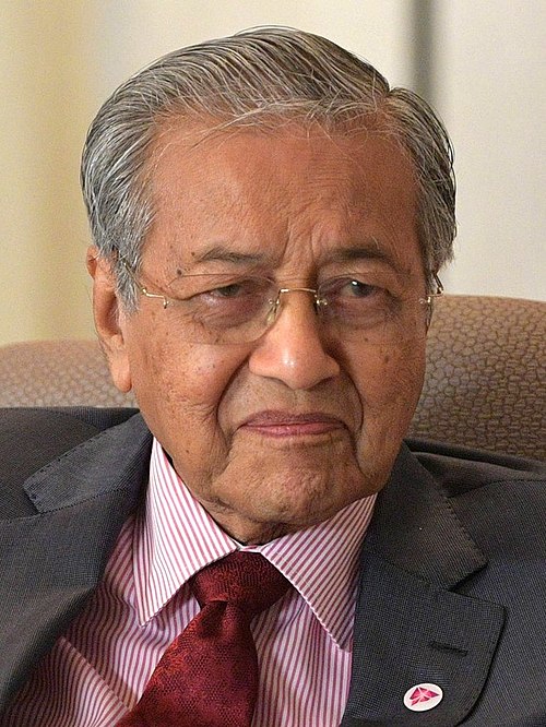 Prime Minister Mahathir Mohamad